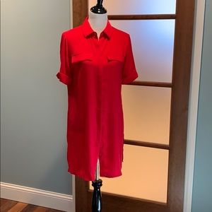 Chico’s long tunic blouse size 1. NWT